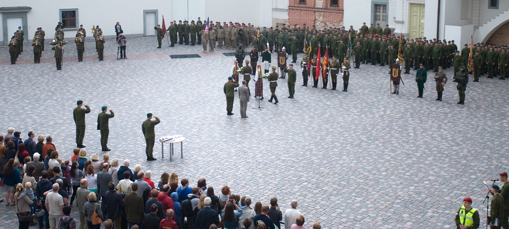 Lithuanian Land Forces celebrates its beginning