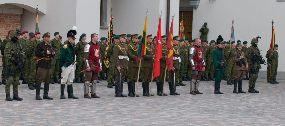 Lithuanian Land Forces celebrates its beginning