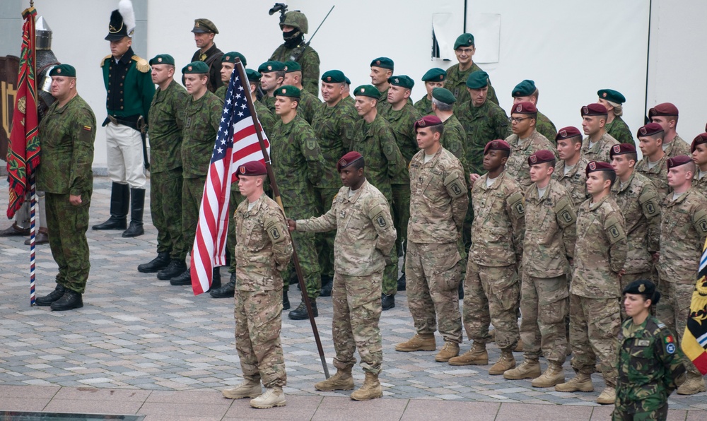 Lithuanian Land Forces celebrates its beginning