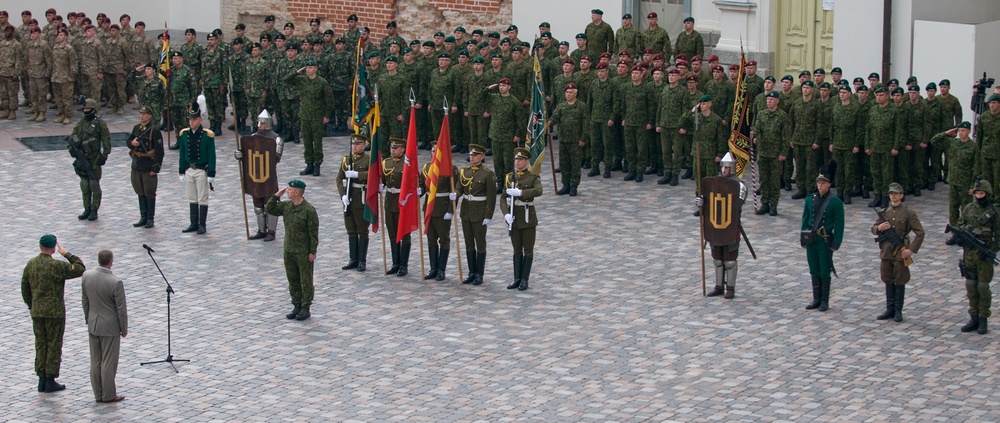 Lithuanian Land Forces celebrates its beginning