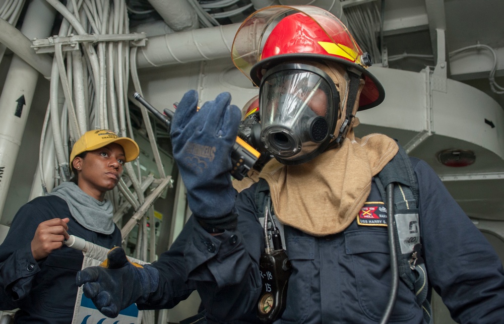 USS Harry S. Truman action