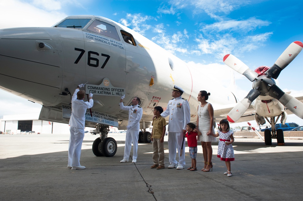 Patrol Squadron 9 change of command ceremony