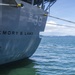 USS Emory S. Land (AS 39) arrives in Sepanggar, Malaysia