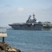 USS Essex departs San Diego