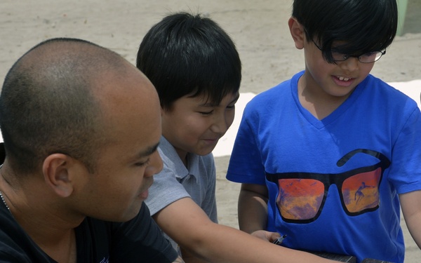 Bahrain Elementary School community relations project