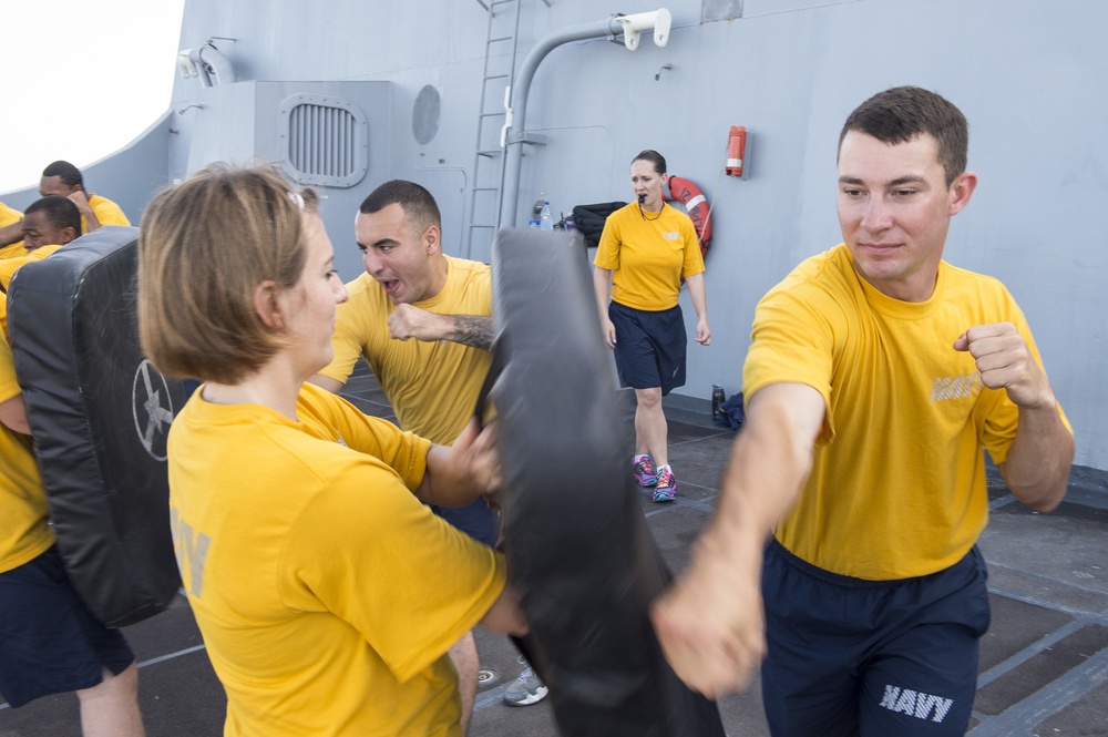 USS New York security reaction force basic course