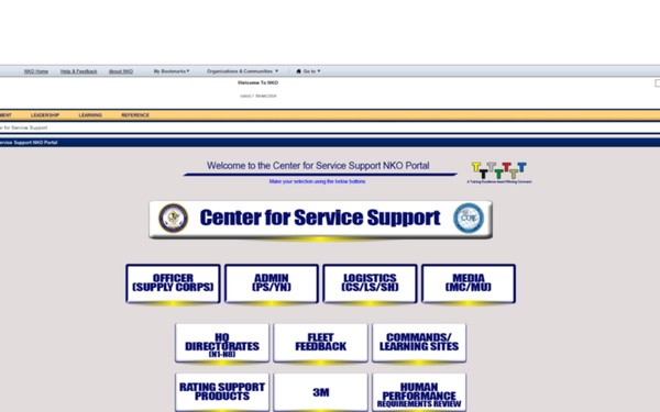 CSS Navy Knowledge Online portal