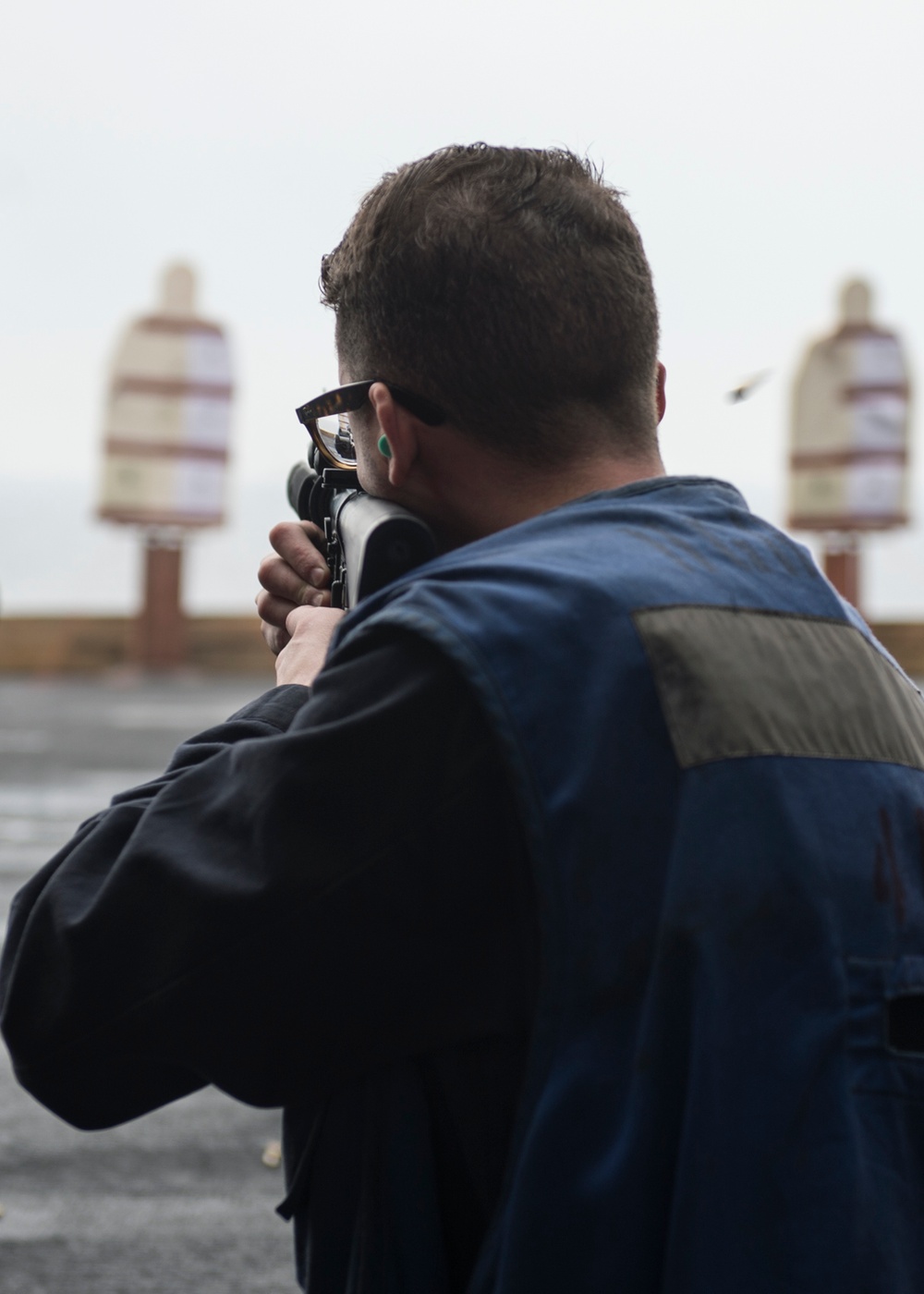 USS Carl Vinson action