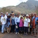 Hawaiian community visits Nioi`ula Heiau in Lualualei Valley