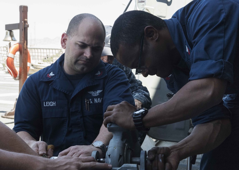 USS Forrest Sherman operations