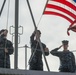 USS Harry S. Truman morning colors