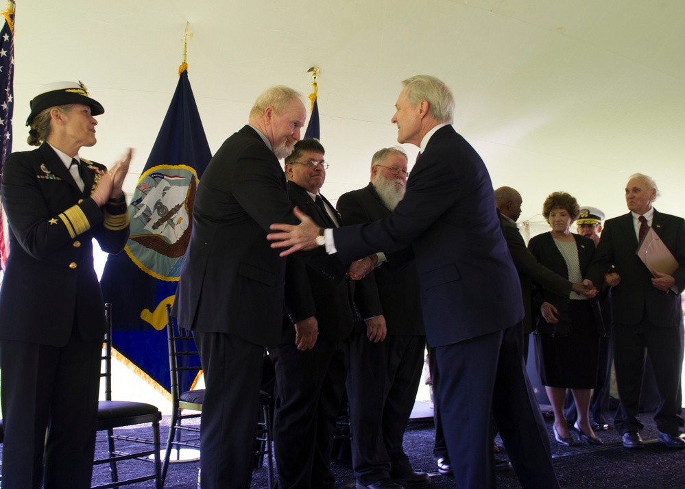 Prisoner of War Medal presentation