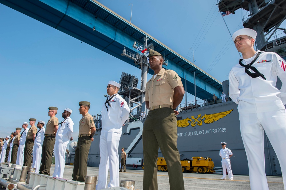 USS Essex deployment