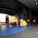 Sailors perform mock physical readiness test