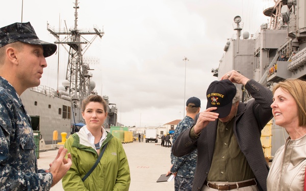 USS Comstock tour