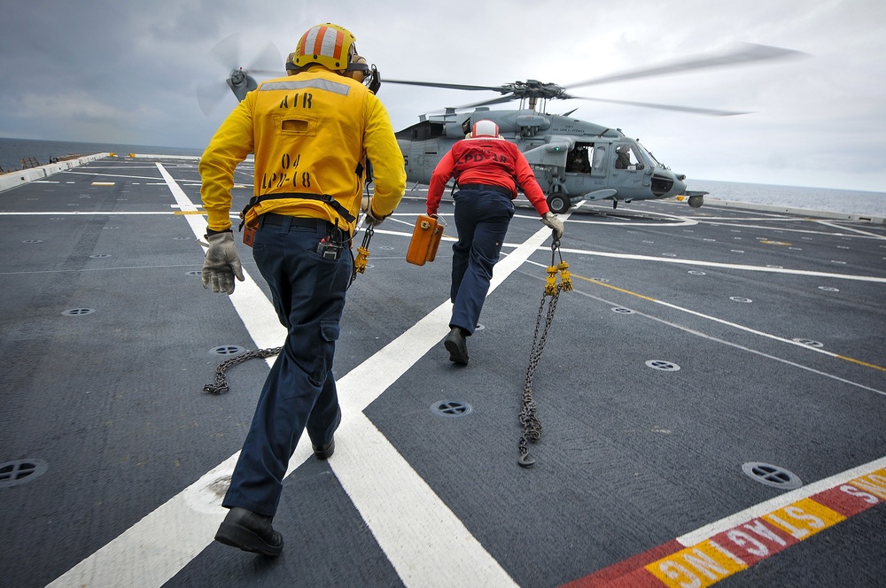 USS New Orleans operations