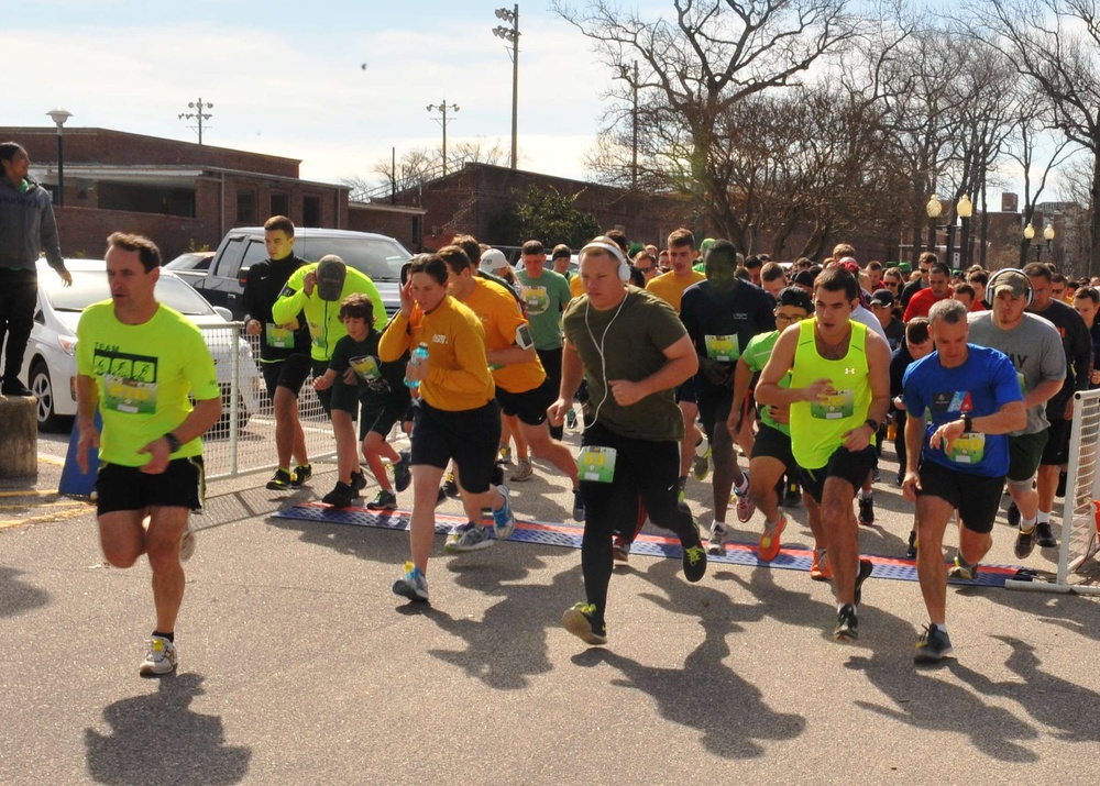 Naval Station Norfolk’s St. Patrick’s Day Run for the Green 5K