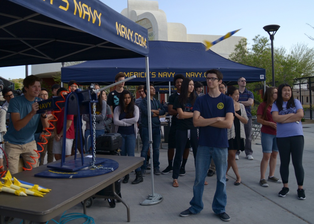 NRD San Diego STEM program visit to Clark High School