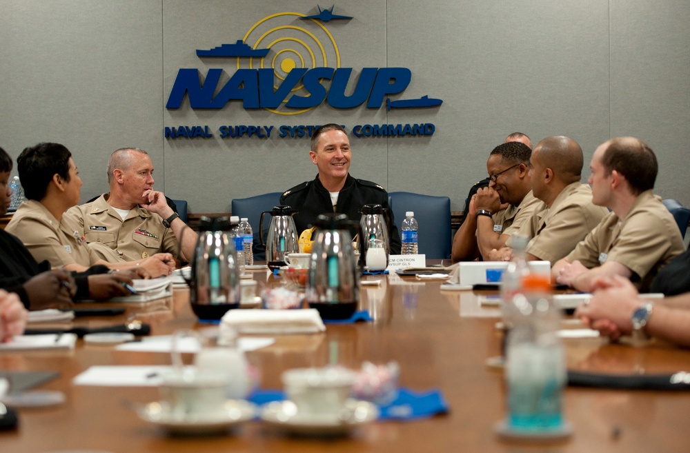 Naval Supply Systems Command visit