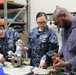 USS Bataan Sailors learn in Pump Shop
