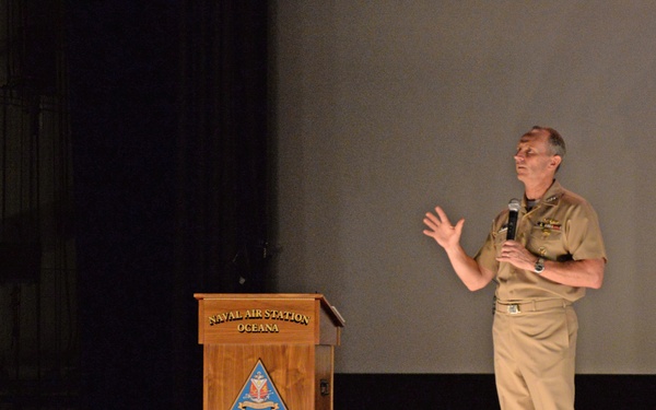 CNO all-hands call at Naval Air Station Oceana
