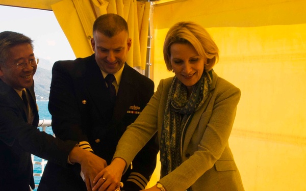 USS Forrest Sherman reception