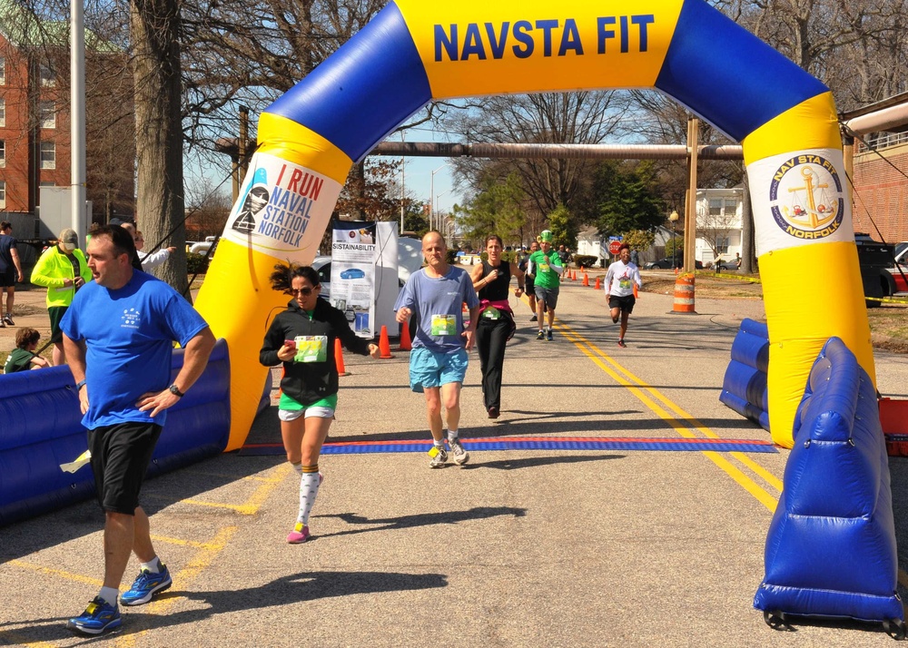Naval Station Norfolk’s St. Patrick’s Day Run for the Green 5K