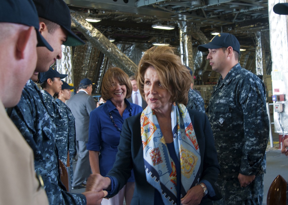 California congressional visit to Naval Base San Diego