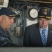 Virginia Gov. Terry McAuliffe visits USS Bulkeley