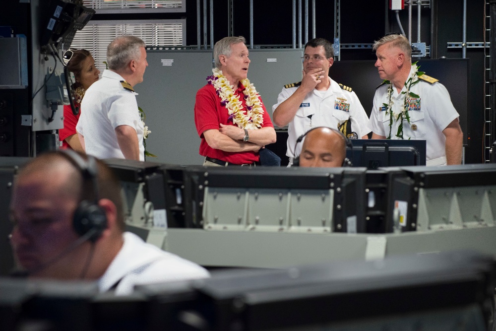 Secretary of the Navy tours Pacific Missile Range Facility, Barking Sands