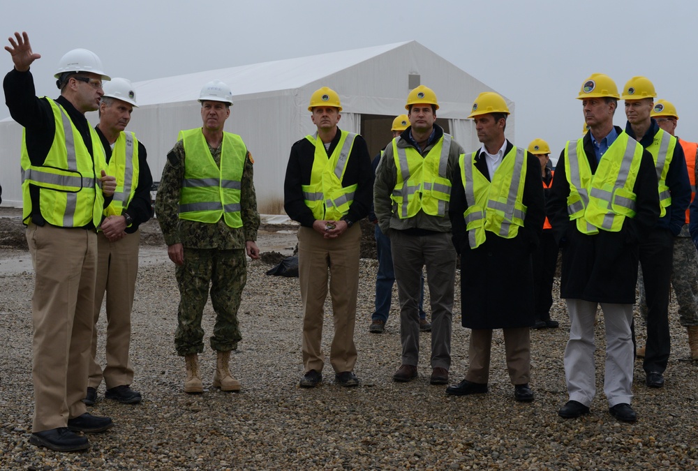 Congressional delegation visits Naval Support Facility Deveselu