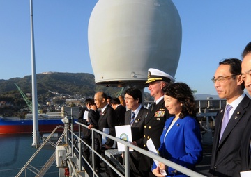 JHC visits USS Frank Cable