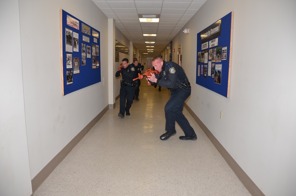 Active-shooter drill