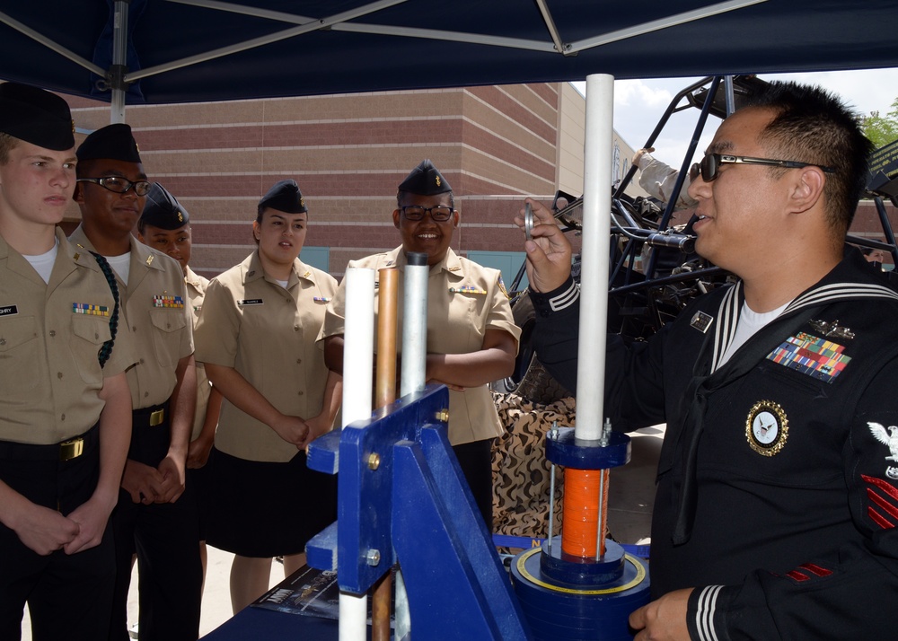 NRD San Diego STEM program visit to Centennial High School