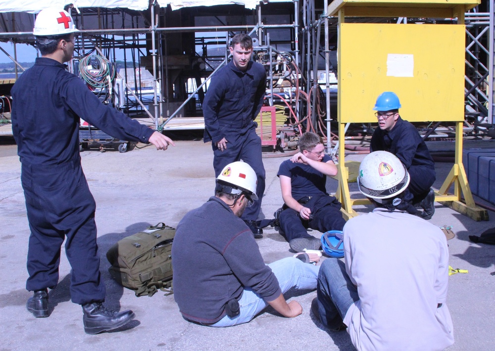 USS Tornado drill