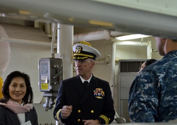 JHC visits USS Frank Cable