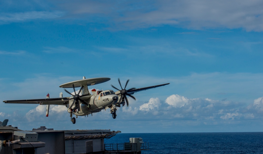 USS Carl Vinson flight operations