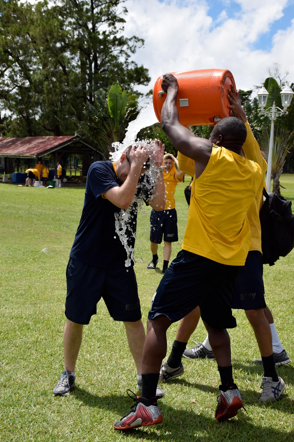 Soccer game against Mauritius Police Force