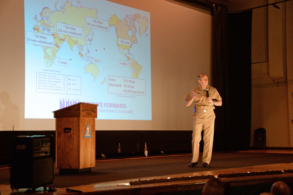 CNO all-hands call at Naval Air Station Oceana