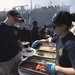 USS Forrest Sherman steel beach picnic