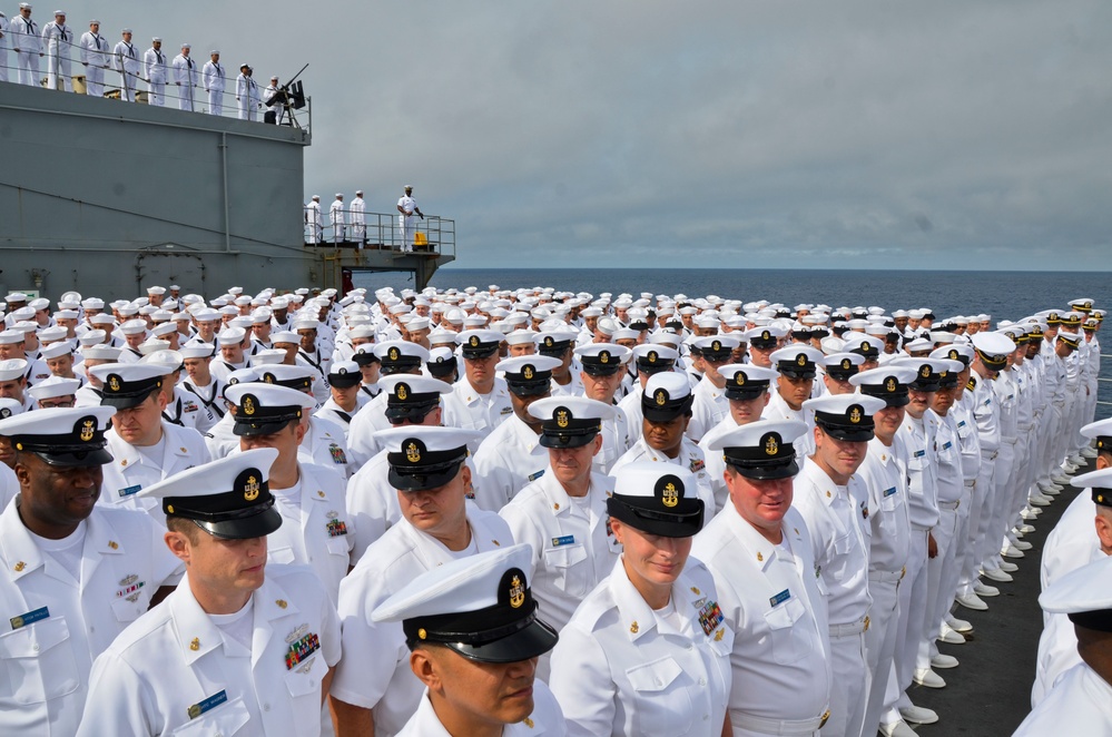 USS Fran Cable operations