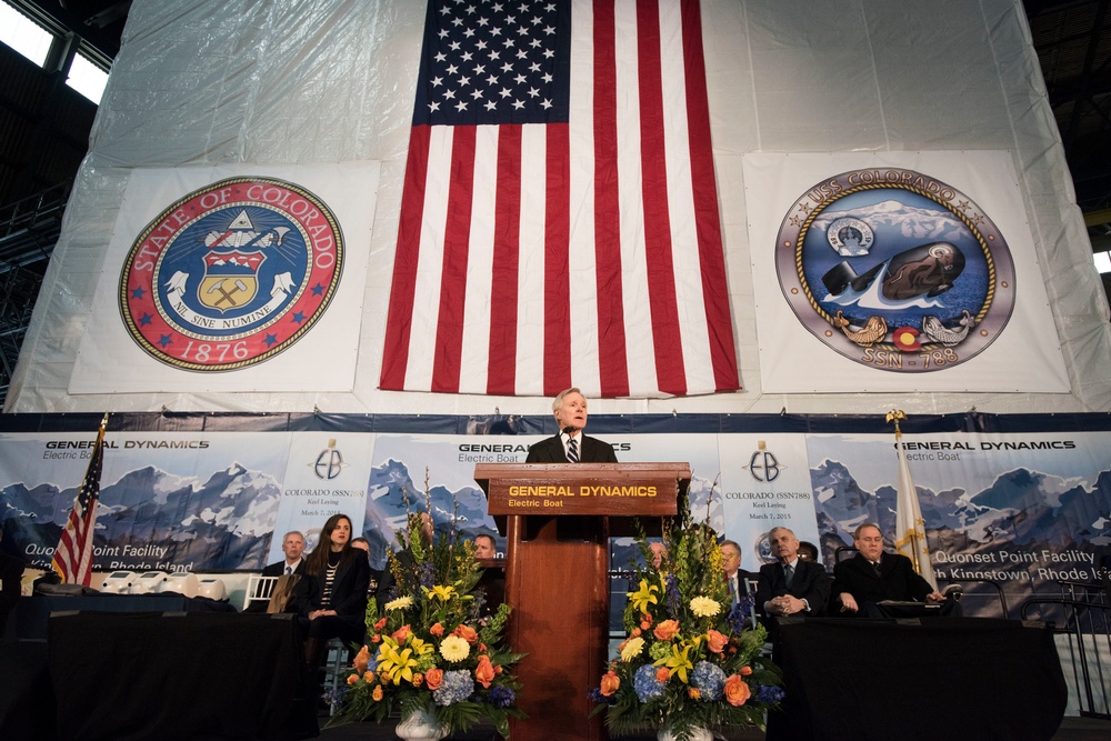 Keel laying ceremony