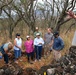 Hawaiian community visits Nioi`ula Heiau in Lualualei Valley