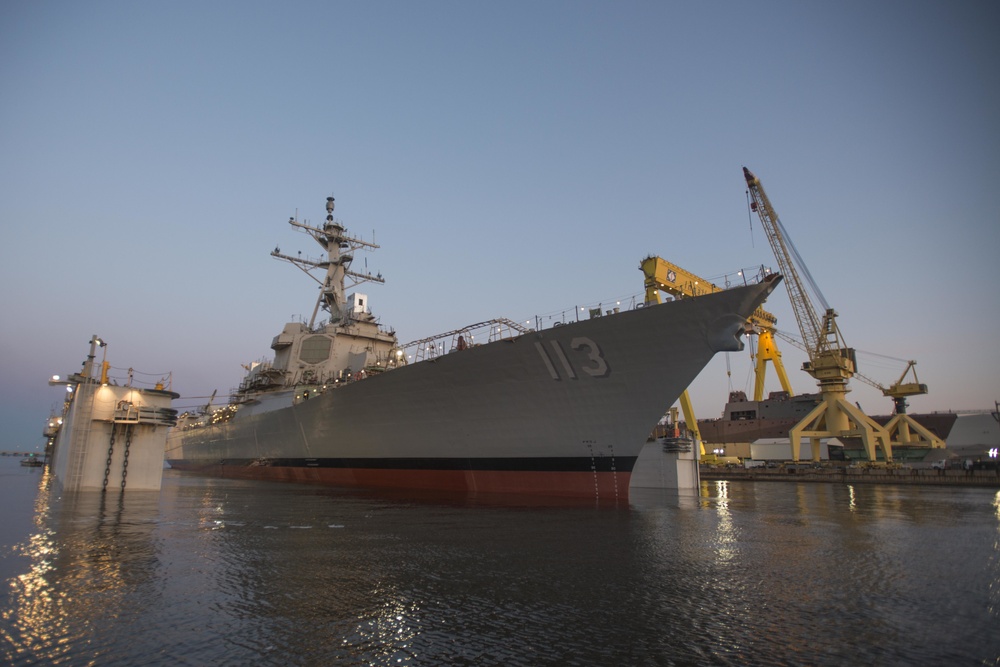 USS John Finn launched