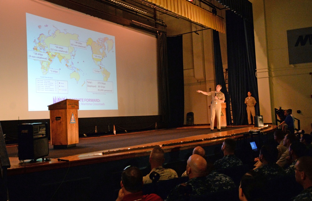 CNO all-hands call at Naval Air Station Oceana