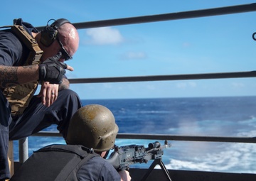 USS Carl Vinson action