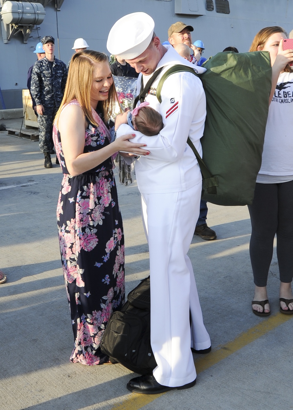 USS Mitcher returns