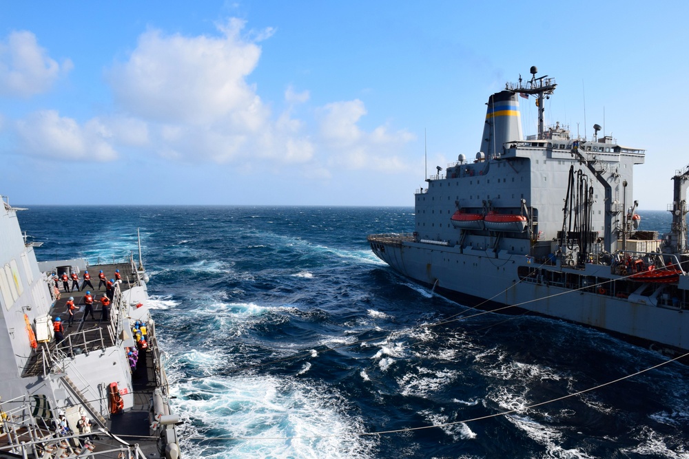 USS Oscar Austin operations