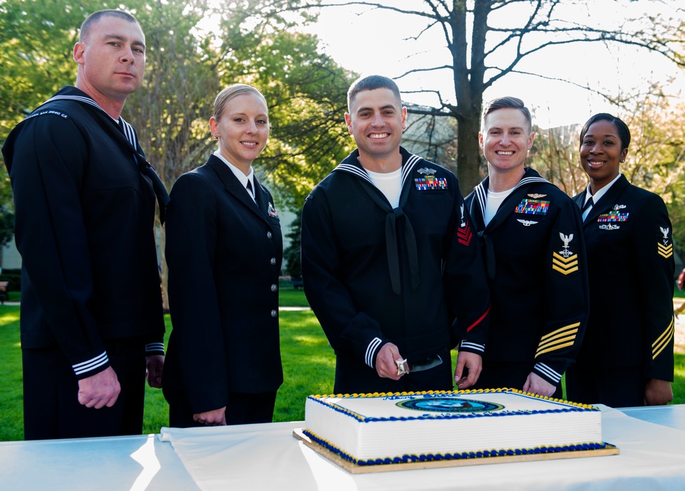 2015 Shore Sailor of the Year ceremony