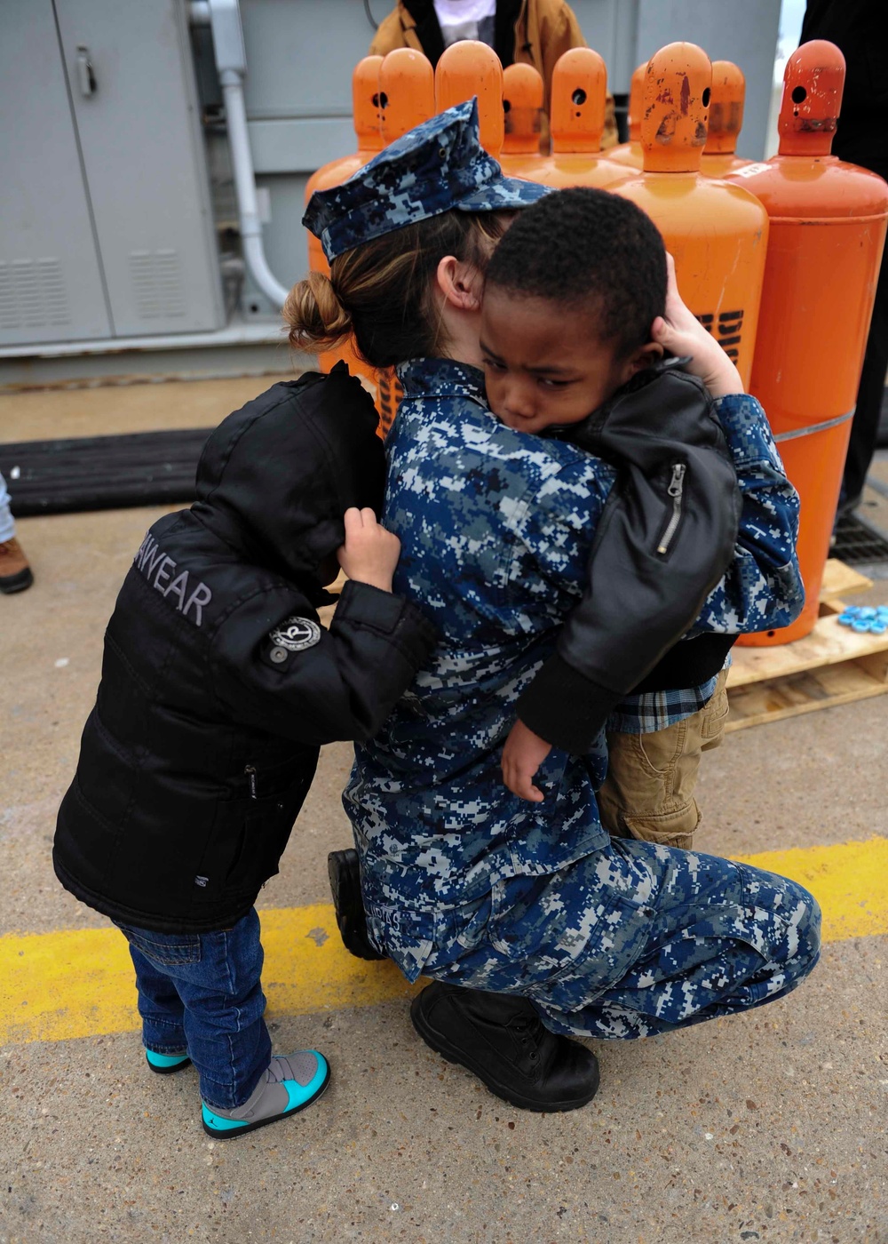 USS Winston S. Churchill departure